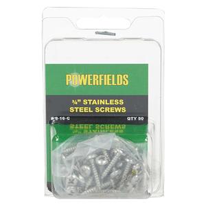 Safe-Fence Plastic Post Insulator Stainless Steel Screws  Powerfields